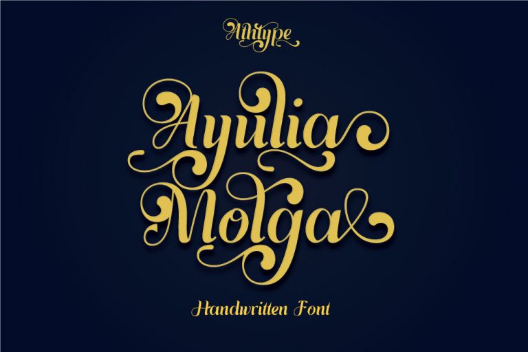 Ayulia Molga Handwritten Font