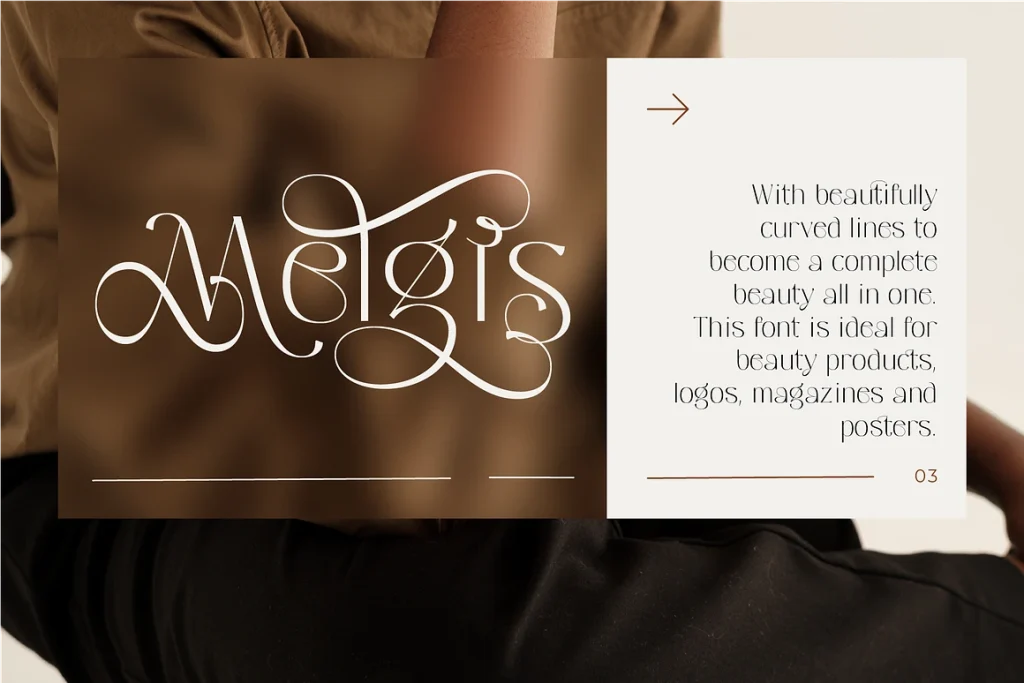 Melgis – Simple and Beauty Font
