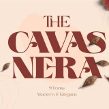 Cavas Nera is a modern and elegant font