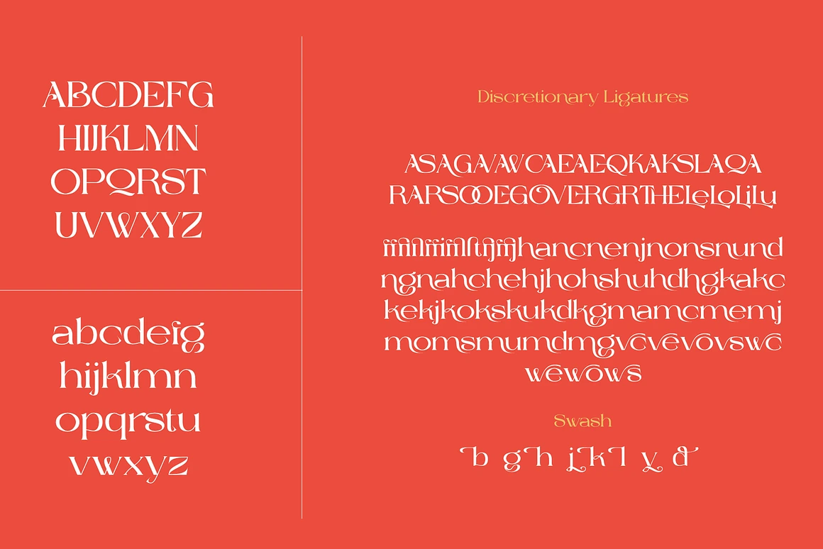 Cavas Nera is a modern and elegant font