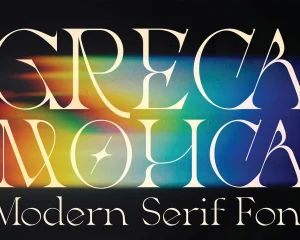 Greca – Modern Serif Font
