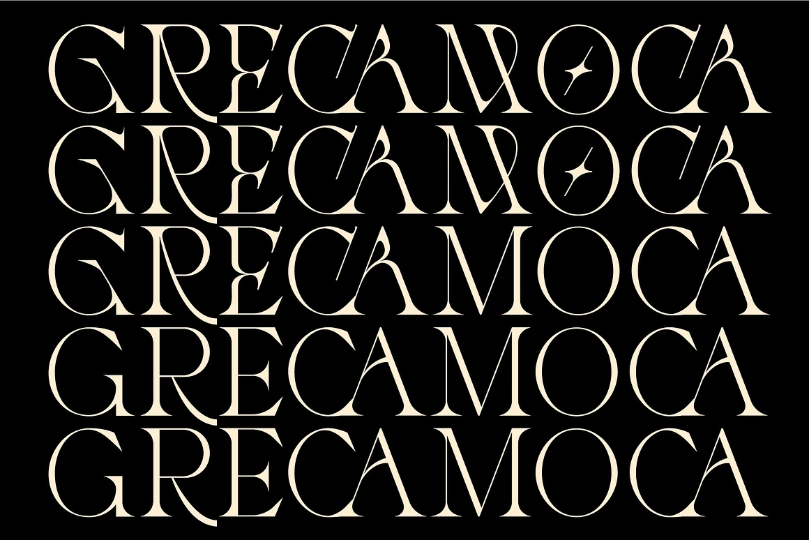 Greca Modern Serif Font