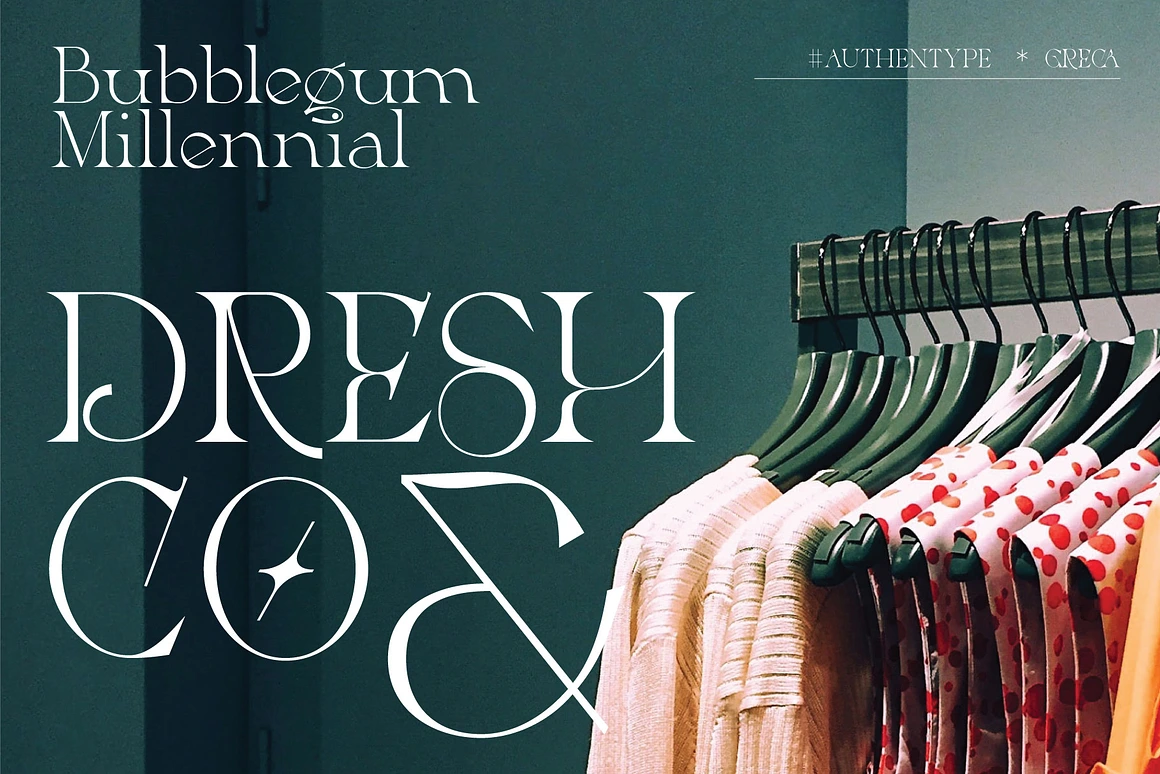 Greca Modern Serif Font