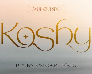 Koshy Luxury Sans Serif Font