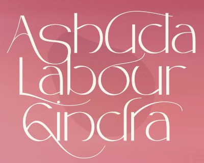 Koshy Luxury Sans Serif Font