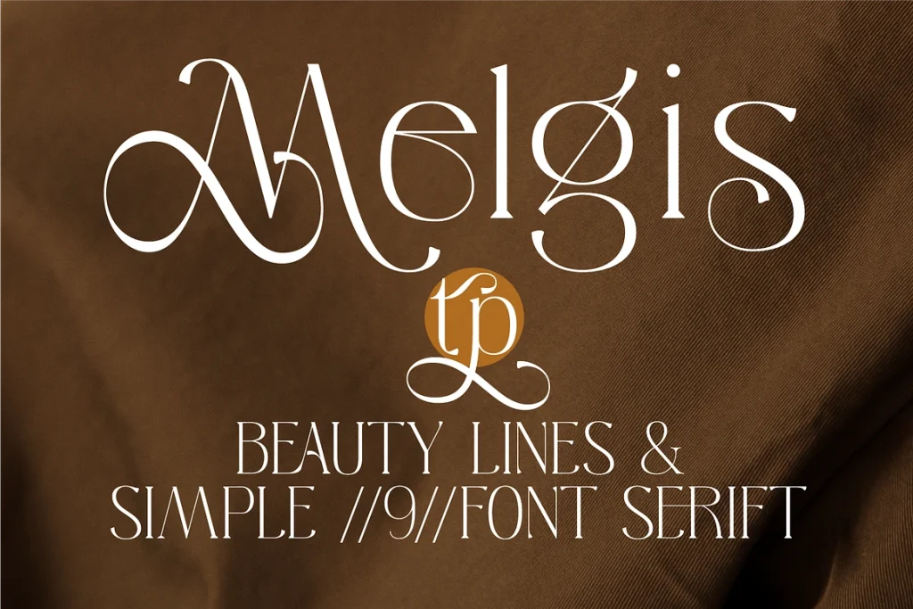 Melgis Tp – Beauty Serif Font