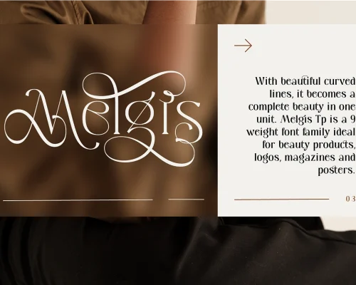 Melgis Tp – Beauty Serif Font