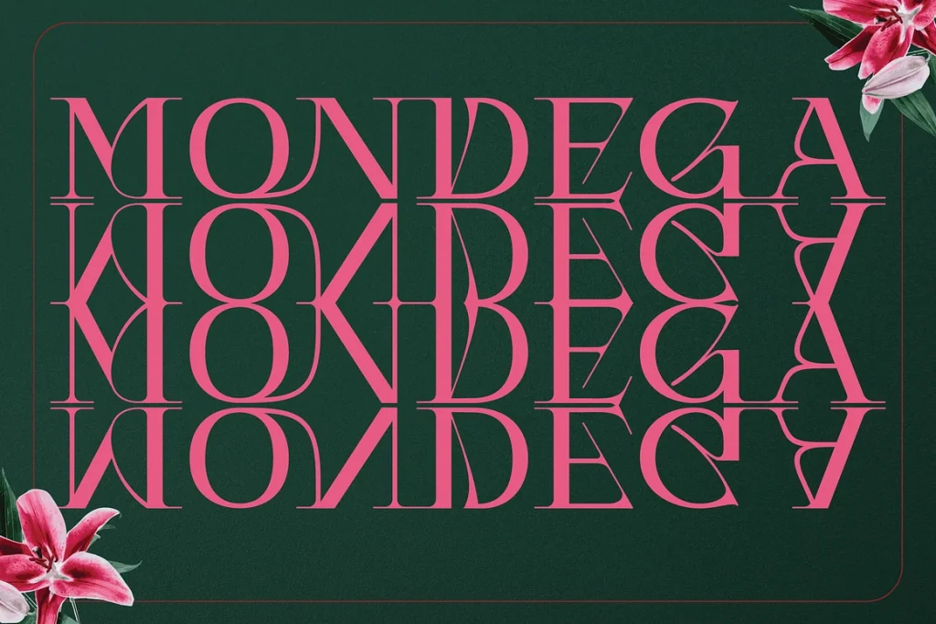 Mondega – Modern Serif Font