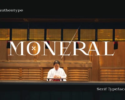 Mondega – Modern Serif Font