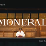 Mondega - Modern Serif Font with multi shapes and lines