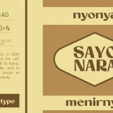 Reclamo - 18 San Serif Font A simple design from the San Serif family with a few contrasting accents.