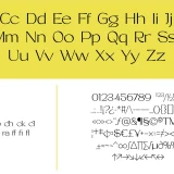 Reclamo - 18 San Serif Font A simple design from the San Serif family with a few contrasting accents.