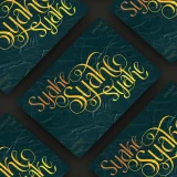 Syake is an beauty branding font