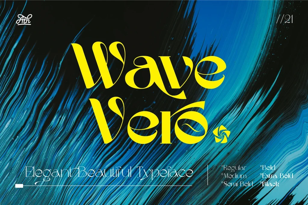 Wave Vero – Elegant Typeface