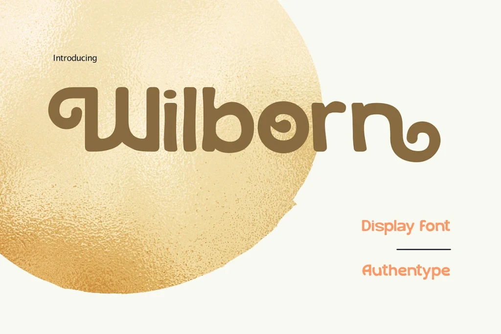 Wilborn – Display Font
