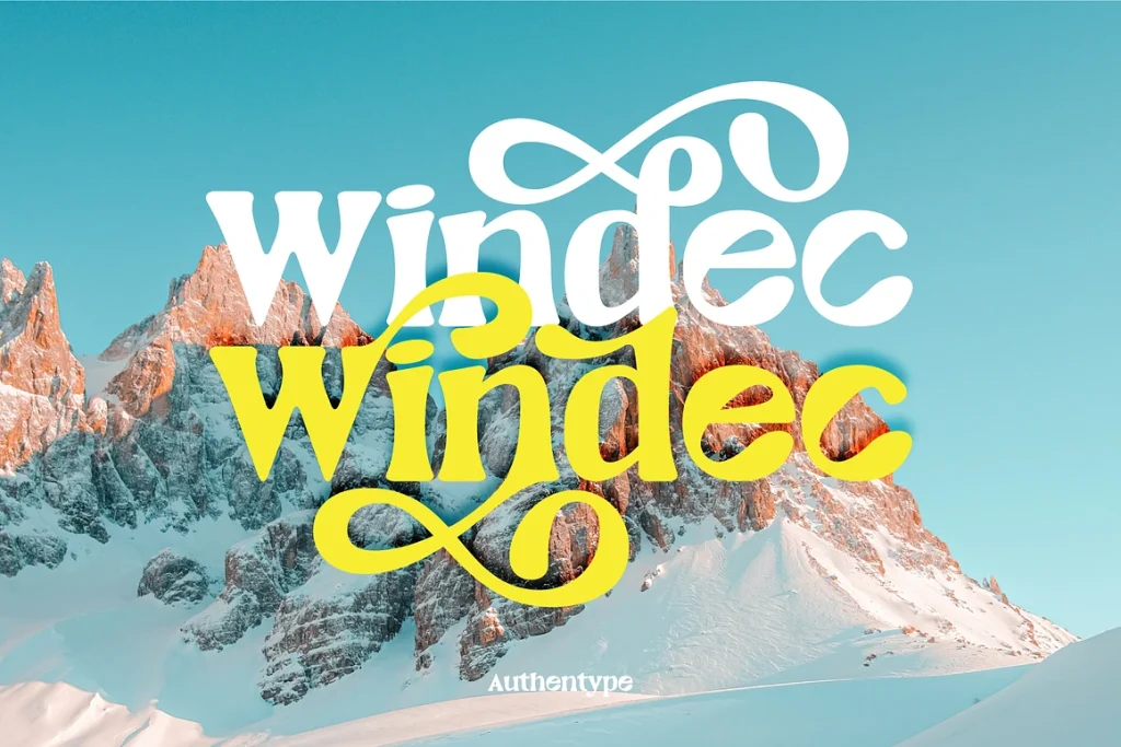 Windec – Serif Display Font