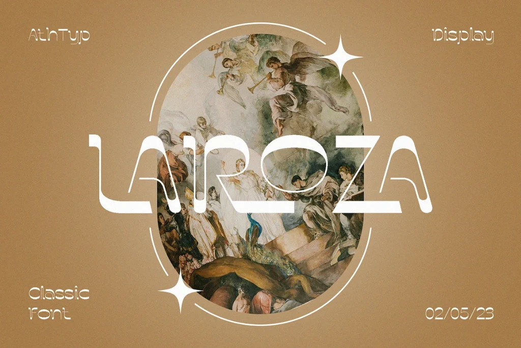 Laroza – Classic Display Font