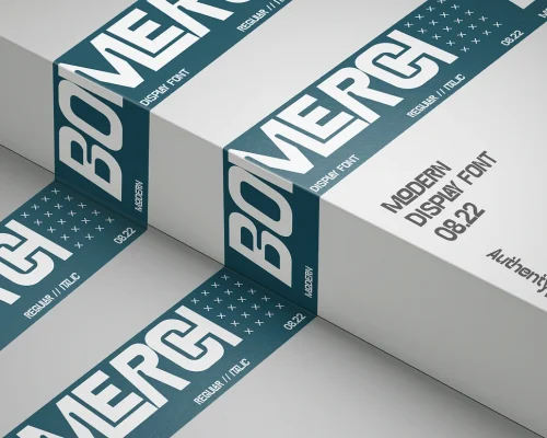 Bomerch Modern Display Font