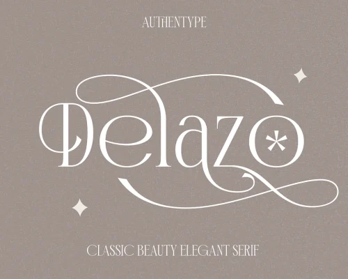 Delazo Classic Beauty Elegant Serif