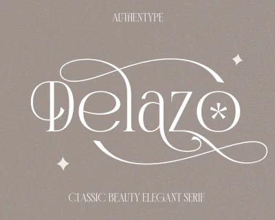 Delazo Classic Beauty Elegant Serif