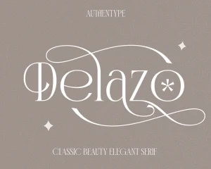 Delazo Classic Beauty Elegant Serif