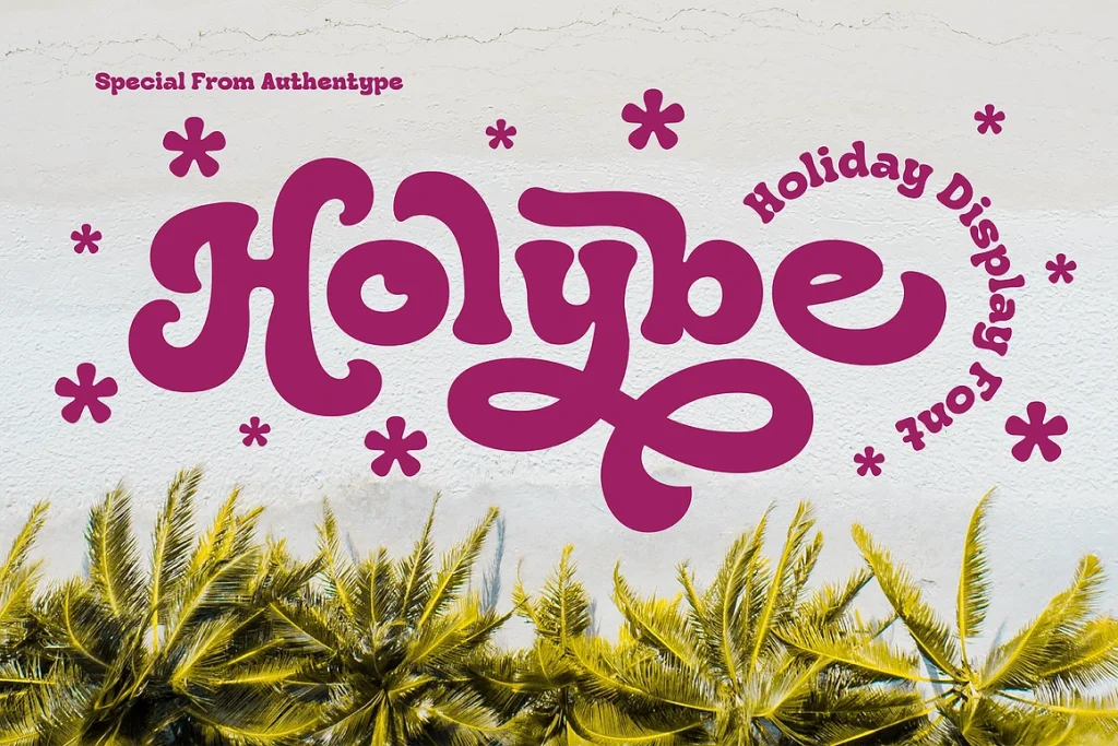 Holybe – Bold Display Font