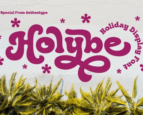Holybe – Bold Display Font