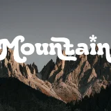 Holybe Bold Display Font is a lively and breezy tropical typeface