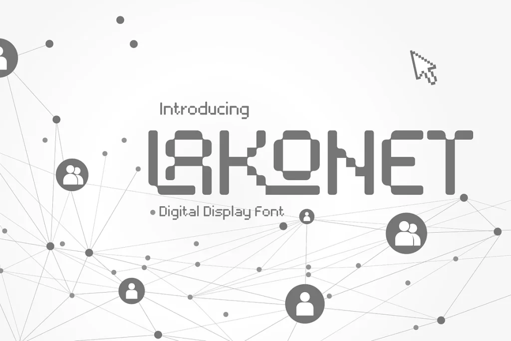 Lakonet – Digital Font