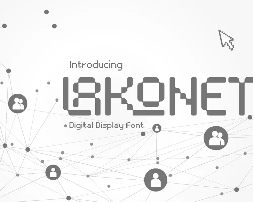 Lakonet – Digital Font