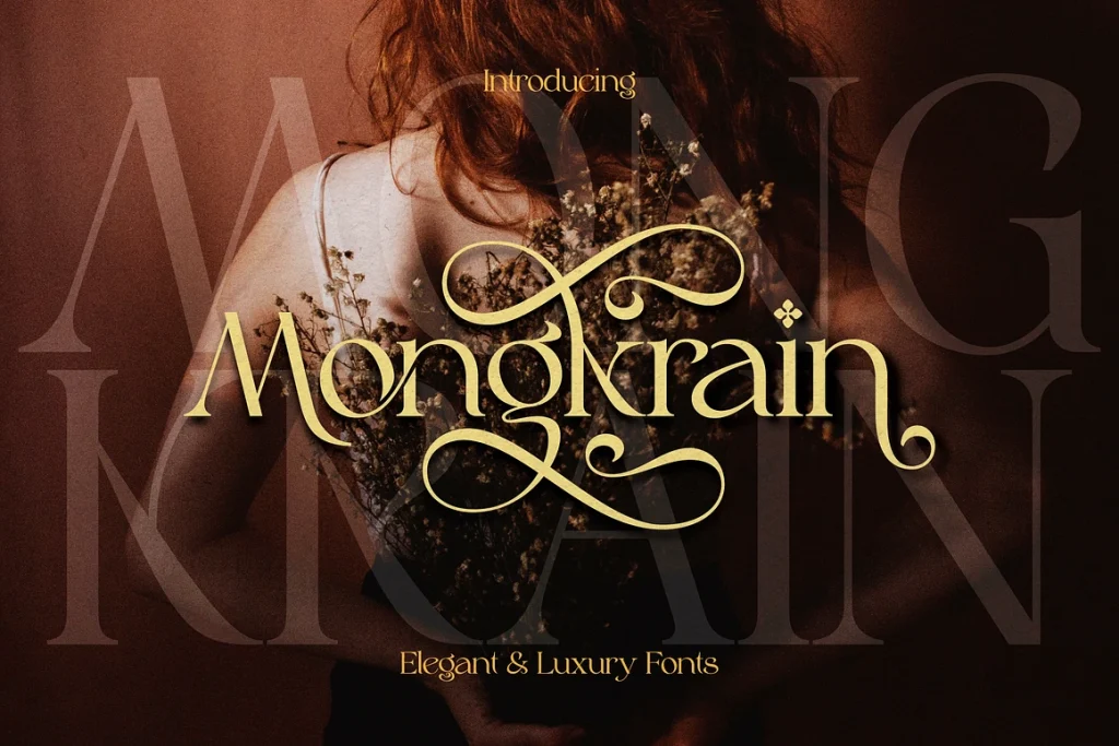 Mongkrain – Elegant Luxury Font