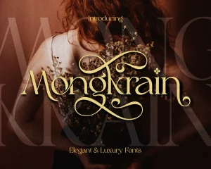 Mongkrain – Elegant Luxury Font