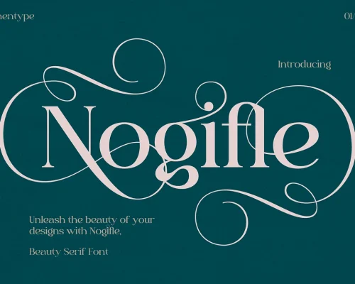 Nogifle Beauty Serif Font