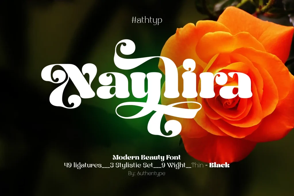 Naylira Modern Beauty Serif Font