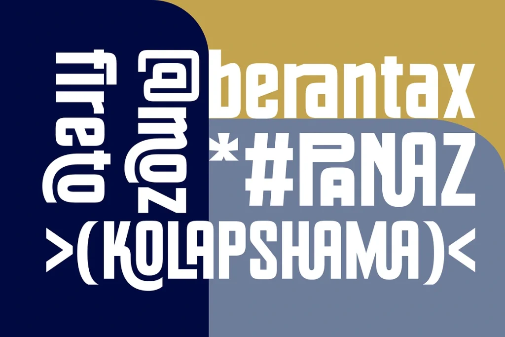 Anolio – Bold Simple and Clear Font