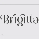 Brigitto is a charming sans serif font, meticulously crafted to captivate with its elegance and simplicity.
