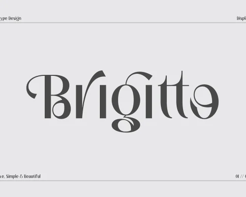 Brigitto – Charming Sans Serif Font