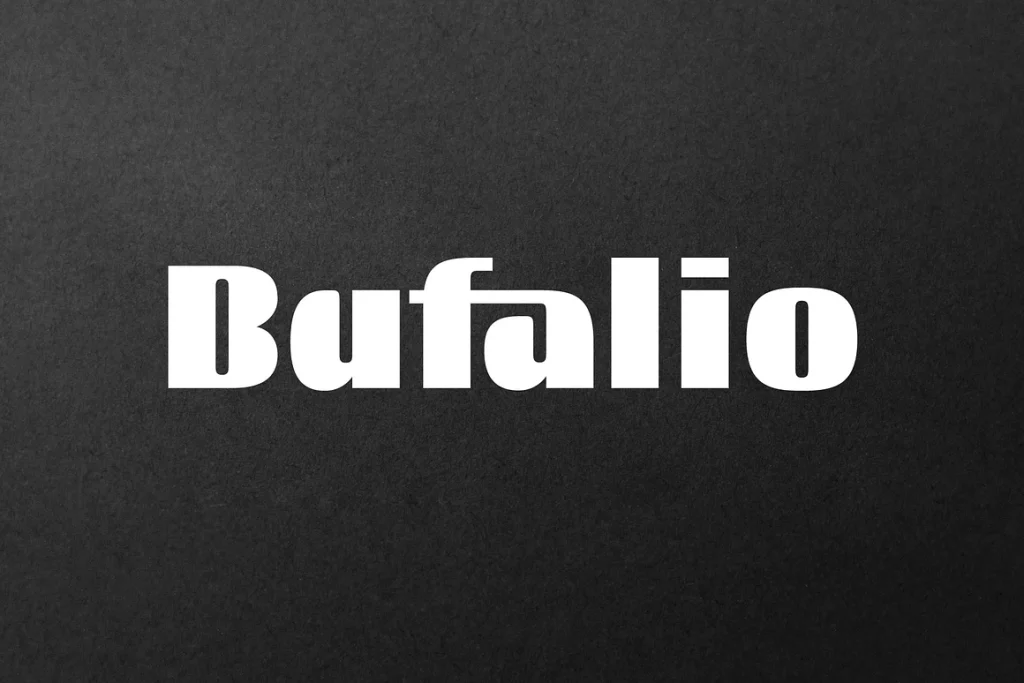Bufalio Modern Bold Font