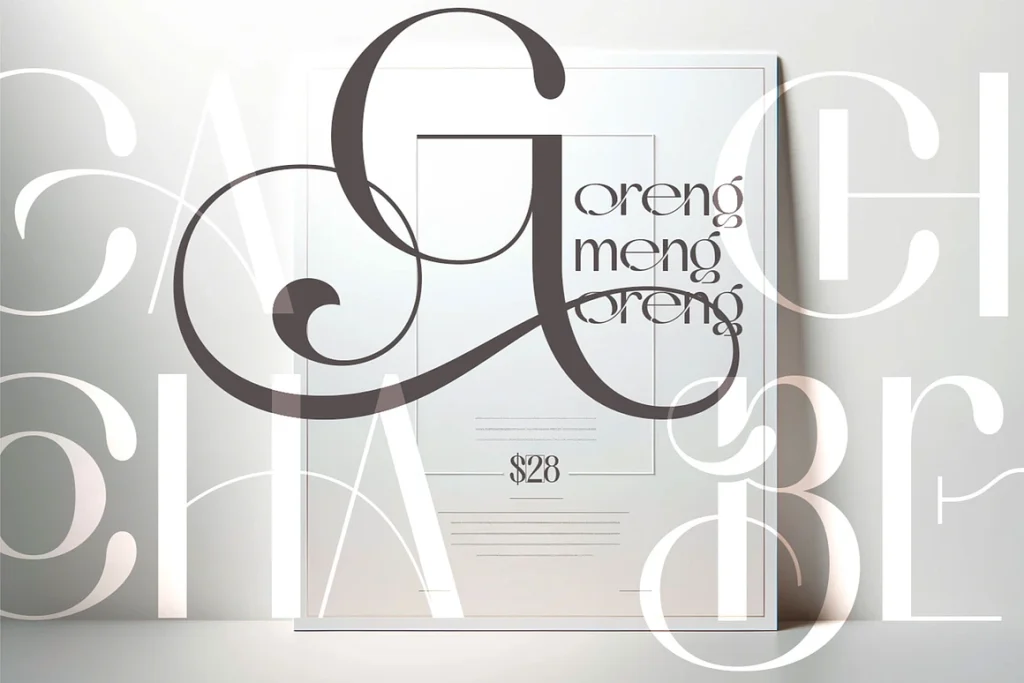 Qonoha A Simple Elegant Font