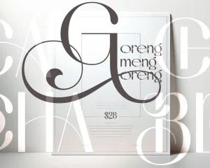 Qonoha A Simple Elegant Font