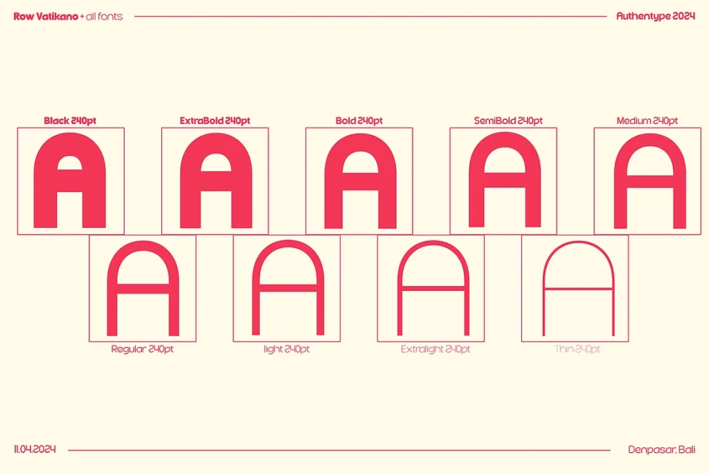 Row Vaticano – Relaxed Full Cyrillic