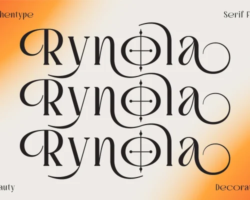 Rynola Serif Decorative Font