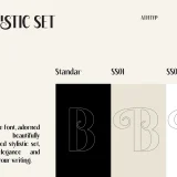 Sasinge Beauty Display Font, a captivating display font that embodies elegance and sophistication