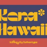 Sonbey is a bold and experimental retro typeface