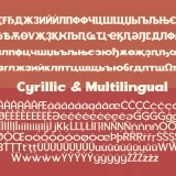 Soncara – Futuristic Soft Serif Font