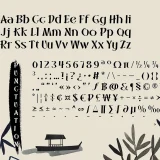 Takobe – Cultures Through Creative Font, presents a bold fusion of Japanese aesthetics and contemporary style