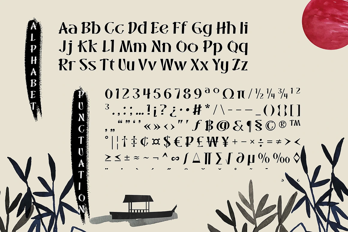 Takobe – Cultures Through Creative Font, presents a bold fusion of Japanese aesthetics and contemporary style