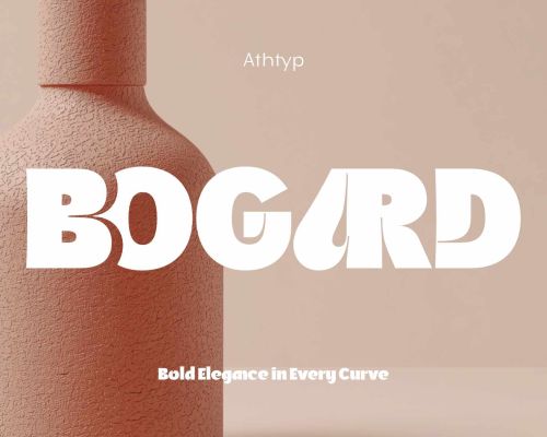 Bogard — Iconic Bold Display Font