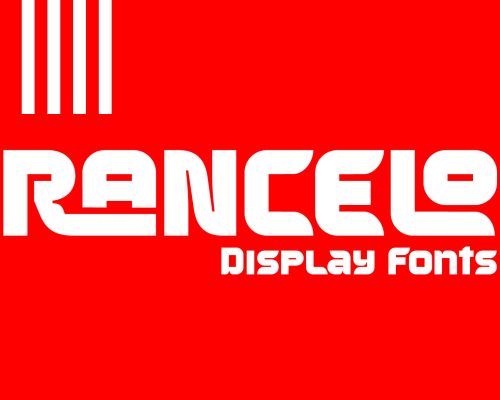 Rancelo – Bold Display Font