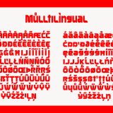 Rancelo is a bold, futuristic display font perfect for stunning logo designs and modern branding. Ideal for your next creative agency or holiday campaign project.